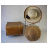 Ladies Vintage Straw & Felt Hats