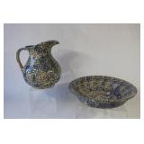 Robinson Ransbottom Rosesville Pitcher & Basin