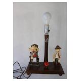 Sankyo Nursery Moving Figurines Table Lamp