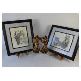 Pen & Ink Signed Prints & Trentham Art Ware