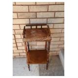 Mahogany Finish Telephone Table