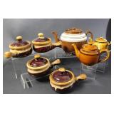 Sadler Large & Single Tea Pots & French Onion Soup