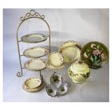 Alfred Meakin Luncheon Set, BONN Plate & Container