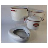 Classic Vintage Titanium Enamel Cookware