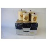 Vintage Canister Set & GSW Bread Box