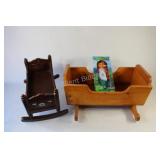Cradles - Large & Small with Boxed Colleen Doll
