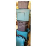 Five Sets of LARGE Lidded Containers
