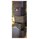 Five Sets of LARGE Lidded Containers