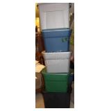 Five Sets of LARGE Lidded Containers
