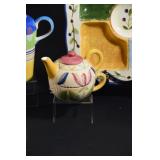 Ceramic Ware Tea Pot Sets & Sectional Tray