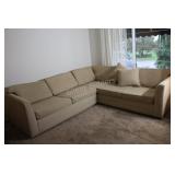Sectional Couch with Pull Out Bed