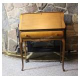 Queen Anne Style Secretary Writing Desk