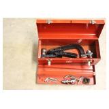 Curt Trailer Hitcher in Red Tool Box