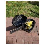 Skilsaw Gas Chain Saw in Case