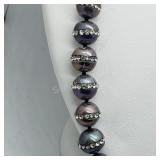 Sterling Silver, Freshwater Pearl Necklace