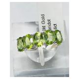 10KT Gold Peridot Ring
