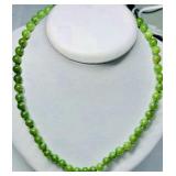 Sterling Silver Canadian Jade Necklace