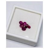 Genuine Natural Rubies Assorted Sized Gemstones