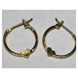 14KT Gold Hoop Earrings