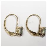 10K Yellow Gold, Earrings