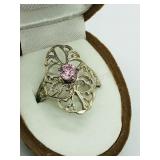 Sterling Silver, Cubic Zirconia Ring
