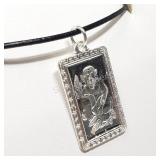 Sterling Silver, Monkey Necklace