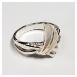 Sterling Silver, Mother Of Pearl Ring