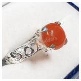 Sterling Silver, Carnilean Ring