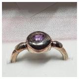 Sterling Silver, Amethyst Ring