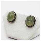 Sterling Silver, Gemstone Earrings