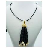 Fresh Water Pearl (With Cord) Pendant