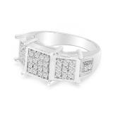 Sterling Silver, Cubic Zirconia Ring