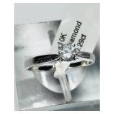 10KT Gold Diamond Ring