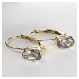 10K Yellow Gold, Earrings