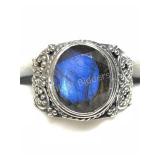 Sterling Silver, Labradorite Ring