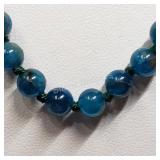 Sterling Silver, Amazonite Necklace