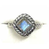 Sterling Silver, Labradorite Ring