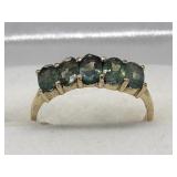 10K Yellow Gold, Alexandrite Ring