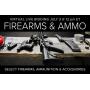 Firearms, Ammo, & Accessories