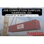 From Harrison, OH: Job Completion Surplus by AMECO
