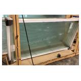 (4) Steelcase Glass Panels