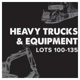 Heavy Trucks & Equipment - Lots 100-135