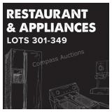 Restaurant & Appliances - Lots 301-349