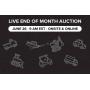 LIVE June End of Month Auction
