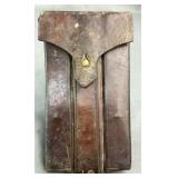 WWII MP34 Magazine Pouch; Leather 9mm