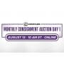 August Monthly Consignment Auction