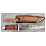 Handmade Damascus Steel Knife