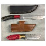 Handmade Damascus Steel Knives
