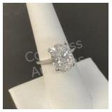 $11,250 18kt White Gold Diamond Ring
