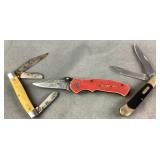 *SEIZURE* Assorted Folding Knives